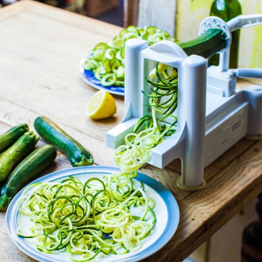 Starfrit Fruit & Veggie Spiralizer- Create Healthy Veggie Pasta & Spirals